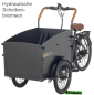 Preview: Elektro Transportfahrrad / Bakfiets Aitour Troy 7 Gang Schwarz, mit Hydraulische Bremsen